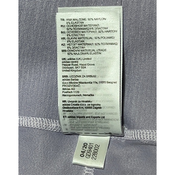 Adidas Lavender & Lime Training Primeknit Fine Tights - Picture 11 of 14